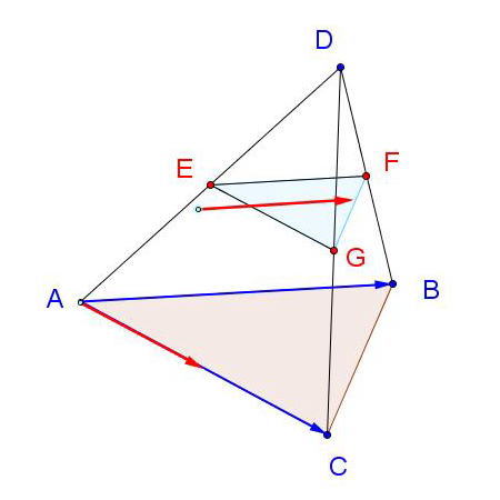 空間図形と中点連結定理